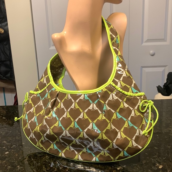 MOD RETRO PRINT HOBO PURSE VERA BRADLEY - Picture 1 of 13